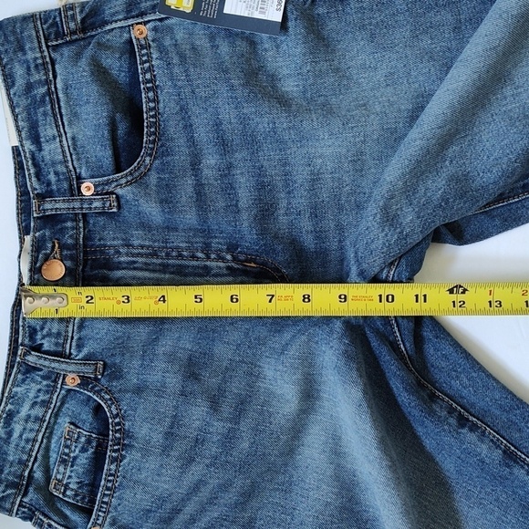 NWT universal thread Boyfriend Patched jeans high waist 2 - Picture 7 of 7